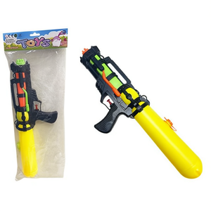 Pistola ad acqua 49 cm, giocattolo in plastica gialla per bambini, per giocare all'aperto - Product Image 3