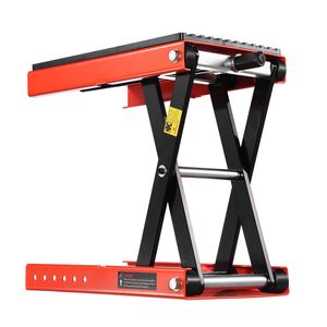 Martinetto a Forbice per Moto in Acciaio Rinforzato con Capacità di Carico di 1200 libbre, Piattaforma Larga e Altezza di Sollevamento di 15 Pollici - Nuovo - Product Image 1