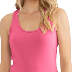 เสื้อกล้ามทรง Racerback สำหรับผู้หญิง เสื้อแขนกุดลำลอง เนื้อผ้านุ่ม ระบายอากาศได้ดี น้ำหนักเบา เหมาะสำหรับออกกำลังกาย ฟิตเนส โยคะ วิ่ง และกิจกรรมกลางแจ้ง - Product Image 3