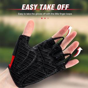 Guantes Deportivos Unisex para Levantamiento de Pesas, Ciclismo, Gimnasio, Entrenamiento de Fuerza y Culturismo - Product Image 6