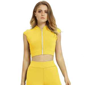 Conjuntos deportivos para mujer, top deportivo sin costuras y leggings de cintura alta, elásticos, transpirables, ropa de yoga. - Product Image 4