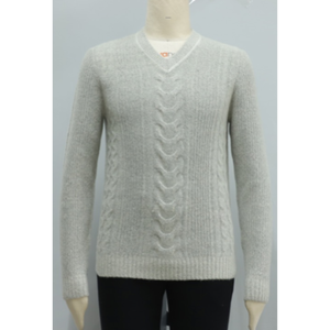 Suéter de Punto Transpirable de Secado Rápido para Hombre, Manga Larga, Soporte OEM ODM, Personalizable, Algodón Orgánico, Moda de Invierno - Product Image 6