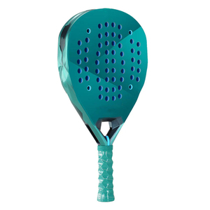 Raquette de paddle en fibre de carbone personnalisée 2026 en forme de goutte d'eau avec motif circulaire et poignée antidérapante en EVA pour activités de plein air - Product Image 3