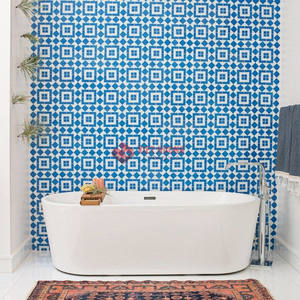 กระเบื้องซีเมนต์ขนาด 200x200 มม. ให้ความรู้สึกหรูหราและประณีตด้วยดีไซน์ที่ลงลายด้วยมืออย่างงดงาม - Product Image 6