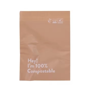 Sobres de polietileno impresos con logotipo personalizado para embalaje de zapatos Bolsas de plástico PE reciclado para camisetas con color personalizado y sello autoadhesivo - Product Image 4