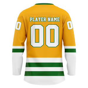 Jersey de Hockey sobre Hielo Sublimado Personalizado OEM, Uniforme de Equipo Profesional, Fabricante Mayorista - Product Image 4