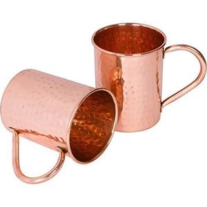 Taza de Cobre Martillado Artesanal con Asa en Forma de Corazón, Taza de Cobre Puro para Beber Agua, Jugos y Cócteles - Product Image 6