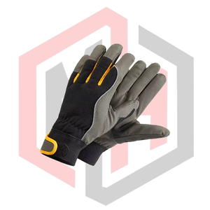 Rigger Work Gloves Leather Size <b>S</b> Smooth Texture Heavy Duty Reflective Cut Resistant Anti-Chemical Breathable Tear-Resistant - Product Image 3