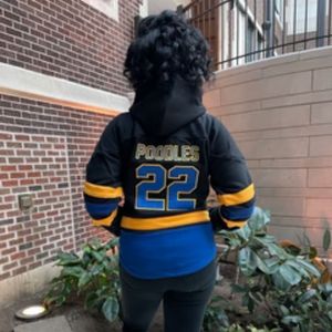 เสื้อฮู้ดฮอกกี้ Sigma Gamma Rho ผ้าฟลีซหนานุ่ม สไตล์ลำลอง ปักลายตามสั่ง สำหรับชมรมนักกีฬากรีก - Product Image 4