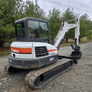 รถขุดขนาดเล็ก Bobcat E55 รุ่นใหม่ ห้องโดยสารปิด เครื่องยนต์ Euro V/EPA เกียร์ประสิทธิภาพสูง จากโรงงานโดยตรง ราคาประหยัด - Product Image 5