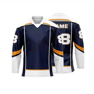 Maillot de Hockey sur Glace Tenzo Intl 2026 Personnalisé avec Logo, Impression par Sublimation, Respirant, Séchage Rapide, 100% Polyester, Personnalisable - Product Image 1