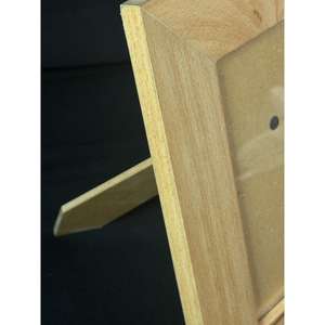 Cadre photo en bois de qualité supérieure, forme rectangulaire, à suspendre au mur et à poser sur table, cadre élégant pour la décoration de la maison - Product Image 5