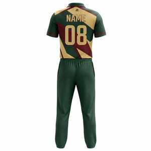 Wholesale Cheap Price Sports Wear <b>Cricket</b> Uniform Best Quality <b>Cricket</b> Uniform 100% Polyester <b>Cricket</b> Uniform - Product Image 3