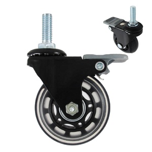 ล้อพียูซีซีซีใสสำหรับสินค้าน้ำหนักเบา - Product Image 1