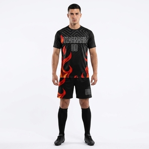 Conjunto de Uniforme de Fútbol Personalizado para Competición, Camisetas de Fútbol Sublimadas Flexibles, Ropa Deportiva Antibacteriana para Equipos Deportivos - Product Image 1