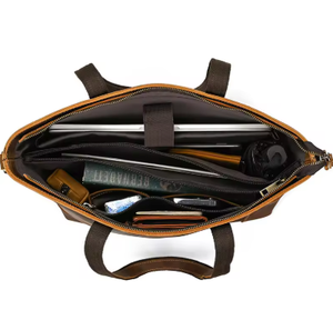 Bolso de Moda para Mujer en Cuero PU Genuino Personalizado – Bolso de Hombro y Compras Portátil con Bolsillo para Laptop para Uso Diario - Product Image 3