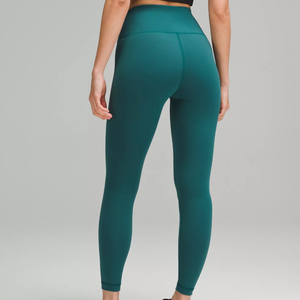 Yoga Leggings Women High Waist Solid Colour Running <b>Tummy</b> <b>Control</b> Workout Slim Fit Stretchy Comfortable Breathable Activewear - Product Image 4