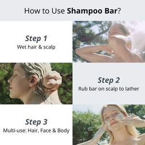 Barra de champú de semilla de cáñamo Erigeron, limpiador Natural, lavado corporal orgánico, champú sólido, barra de belleza, jabón facial - Product Image 3