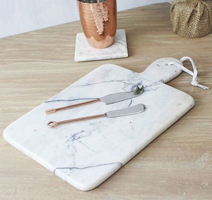 Tabla de cortar decorativa de mármol, adecuada para platos de queso y bandejas de servir - Product Image 4