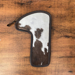 Durable Genuine Cowhide Leather <b>Belt</b> Trapper Bolt Carrier <b>Pouch</b> Wallets High Quality Wholesale Hunting Accessories Tactical - Product Image 3