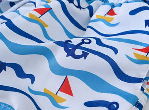 Shorts de bain décontractés pour hommes à motif uni, séchage rapide, écologiques, faible MOQ, pour la fabrication sur mesure de maillots de bain légers et de vêtements de plage - Product Image 5