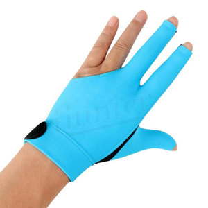 Wholesale Custom High Quality Billiards Gloves Non Slip Pad 3 Fingers Pool Cue Snooker for Left Hand - Product Image 6
