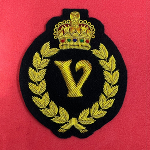 Premium Hand Embroidery Badges High Quality Decorative Embroidered Patches with Custom Logo OEM Service OEM Size Private Label - Product Image 3