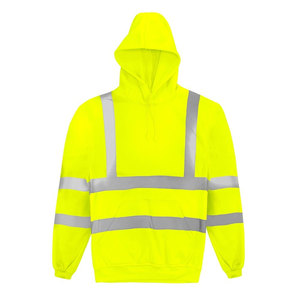 Sweat à capuche en tricot pour homme, vêtements de travail de sécurité, vêtements de travail réfléchissants haute visibilité, sweats à capuche de sécurité - Product Image 3