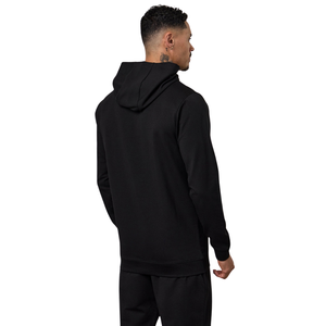 Men’s Black Pullover Hoodie and Jogger Pants Set Casual <b>Athletic</b> Sportswear Training Workout Tracksuit Activewear Outfit - Product Image 2