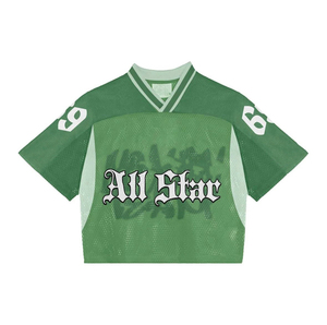 Camiseta de Fútbol Americano de Malla Deportiva 2025 para Hombre, Personalizada con Nombre de Equipo, Impresión por Sublimación, Corte Holgado, Transpirable, para Verano - Product Image 3