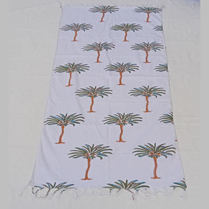 100% coton arbre imprime concepteur femmes écharpes innovantes à la mode de haute qualité en gros exclusivement Texture douce en gros - Product Image 4