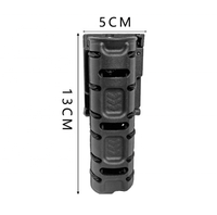 Étui Télescopique pour Lampe Torche, Holster Rotatif à 360 Degrés, Pochette de Protection, Kit d'Autodéfense pour Ceinture de Service