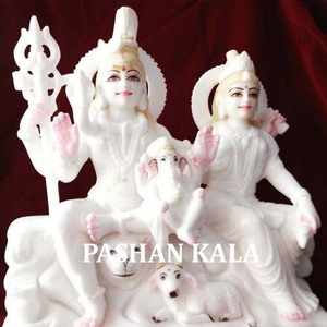 Beautiful Marble Shiv Ji Statue - Product Image 3