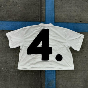 เสื้อยืดผู้ชายพิมพ์ลาย 3 มิติ ผ้าฝ้าย แขนสั้น ระบายอากาศดี สไตล์ลำลอง พิมพ์ลายตามสั่ง พร้อมโลโก้ของคุณเอง ลายพิมพ์ DTG เสื้อยืดผู้ชาย - Product Image 4