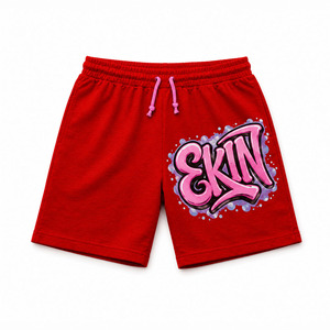 Ensemble de survêtement d'été personnalisé pour homme, 2 pièces, 100% coton, t-shirt et short en mesh, ensemble de vêtements pour homme, t-shirt avec short, ensemble twin - Product Image 2