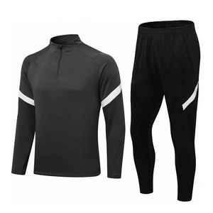 Chaqueta cortavientos profesional de alta calidad 100% algodón para invierno, conjunto deportivo de dos piezas con logotipo impreso personalizado y cremallera. - Product Image 1