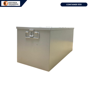 ET Container 1010 Lockable latch closure Steel Storage <b>Box</b> with Powder Coated Finish <b>for</b> Industrial <b>Tools</b> and Equipment - Product Image 1