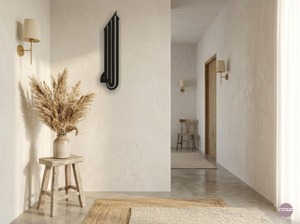 Decoración de pared con la imagen de Alá para sala de estar, vestíbulo, mezquita, oficina y sala de oración, caligrafía islámica árabe, arte de pared metálico de la India. - Product Image 6