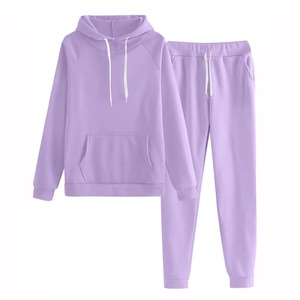 Conjunto Deportivo Unisex de Primera Calidad, Sudadera con Capucha y Pantalones Deportivos de Corte Regular para Primavera, Estilo de Vida Activo, 100% Algodón - Product Image 6