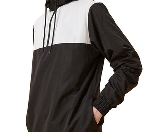 100% Nylon Half Zipper <b>Summer</b> Sports Running Training Athletic Gym Outdoor Windbreaker <b>Jacket</b> For <b>Men</b> - Product Image 4
