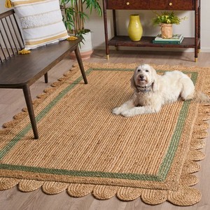 Handmade jute <b>rug</b> Eco Friendly Jute Area <b>Rug</b> for Bedroom & Living Room from India - Product Image 2