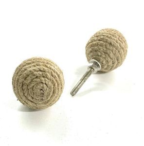 Newly Made Design Rattan Knobs Woven Rattan Knobs Wicked Rattan Knobs Cabinet Rattan Knobs Drawer Knob At very best Price - Product Image 6
