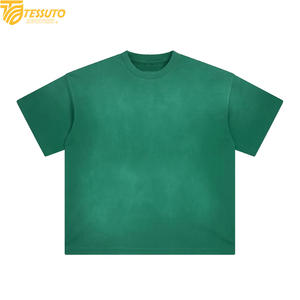 Camiseta Personalizada de Corte Cuadrado, 100% Algodón de Alto Gramaje |   Camiseta Extra Grande Estilo Vintage con Lavado Ácido |    Camiseta Blanca con Hombros Caídos para Hombre - Product Image 4