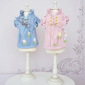 เสื้อผ้าสุนัขแขนลูกไม้สองขาสำหรับฤดูใบไม้ร่วงและฤดูหนาว - Product Image 6
