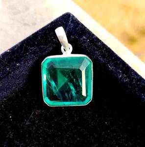 พาราอิบาทัวร์มาลีนจี้เงินแท้ทำด้วยมือเงิน 925 เครื่องประดับอัญมณีหรูหราของขวัญสง่างามผู้หญิง - Product Image 2