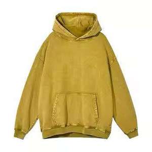 Sweats à capuche décontractés pour hommes, effet délavé, personnalisables, prix de gros attractifs, sweats à capuche oversize effet délavé pour adultes, dernière arrivée, prix abordable - Product Image 6