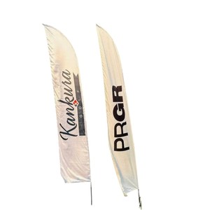 Bandera de Plumas Kankura Golf PRGR, Impresión Digital en Poliéster, Pancarta Promocional Resistente - Product Image 1
