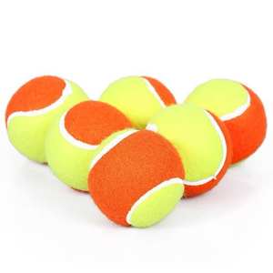 Pelota de Tenis de Playa Naranja Suave de Fieltro Acrílico de Etapa 2, Aprobada Profesionalmente OEM 2026, con Logotipo Personalizado - Product Image 2