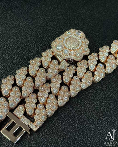 925 Sterling Silver Moissanite Cuban Link <b>Rope</b> <b>Chain</b> Necklace Iced Out Pendant Jewelry Unisex Hip Hop Party Wedding Gift - Product Image 6