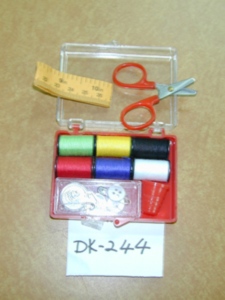 Kits de couture DK-244 en boîte |   Boîte de kits de couture portables - Product Image 2